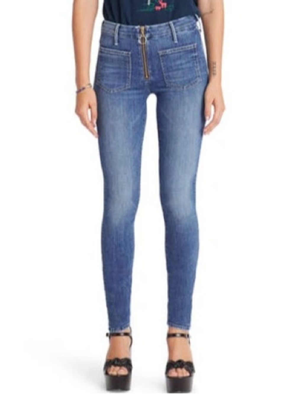 “Like New” MOTHER The Patch XYZ Looker Jean